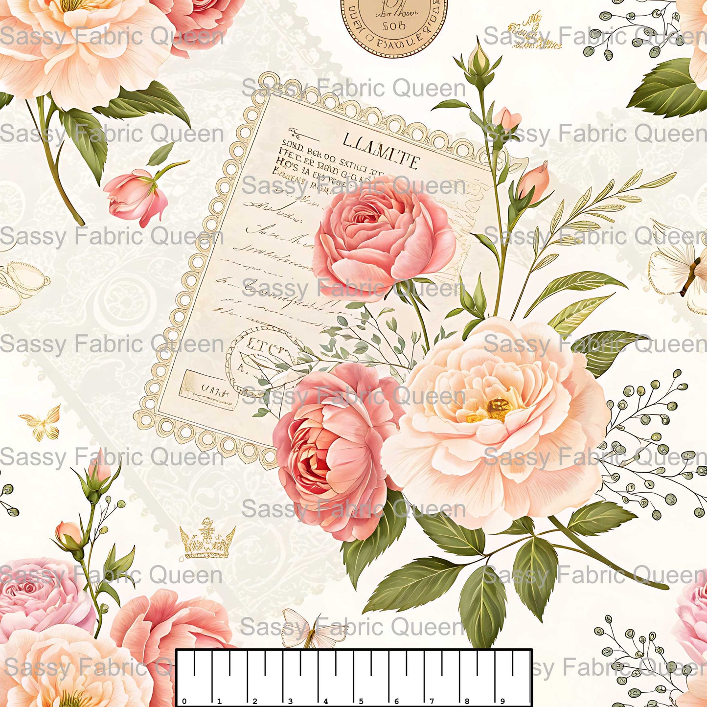 VintageRomanticFloralToile 010