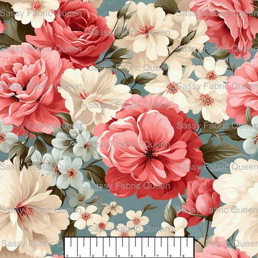 Vintage Shabby Rosered