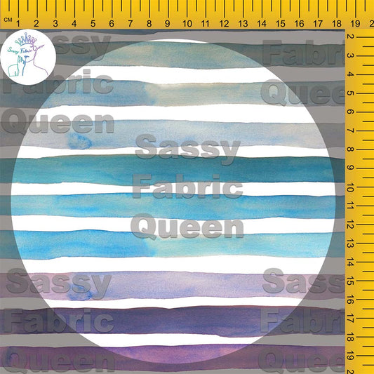 Watercolour Stripe BLUPURP
