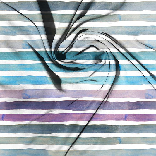 Watercolour Stripe BLUPURP