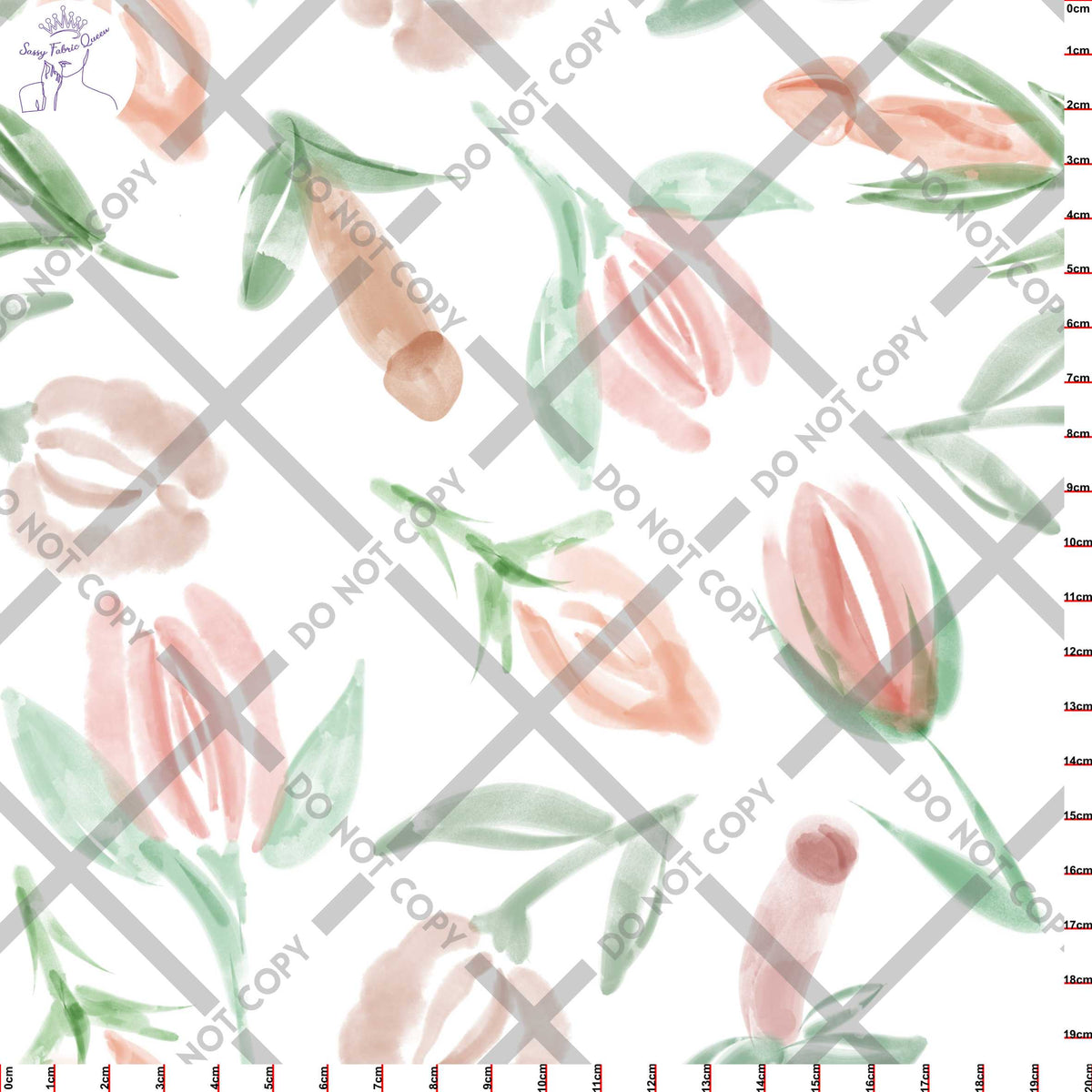 Watercolour Floral NSFW