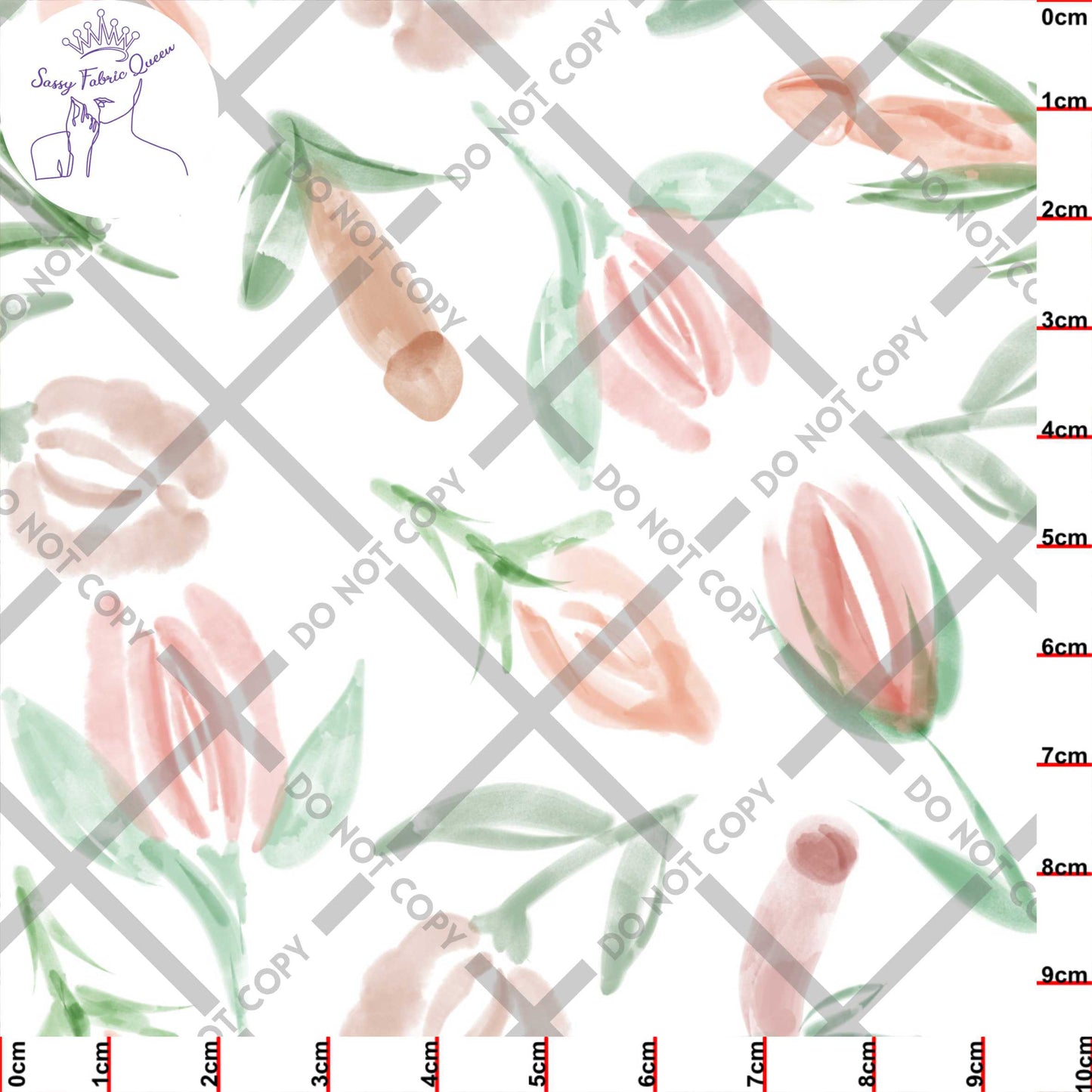 Watercolour Floral NSFW