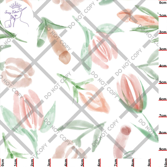 Watercolour Floral NSFW