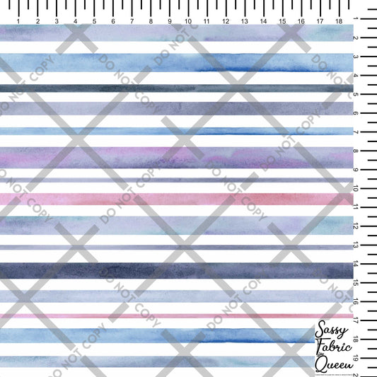 Watercolourstripes BluPurPin horizontal